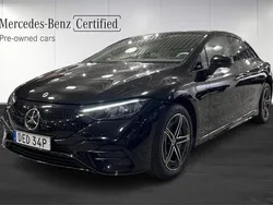 Svart (black) Begagnad 2024 Mercedes EQE350 Advanced Plus Sedan | 719 900 kr (Dyr)