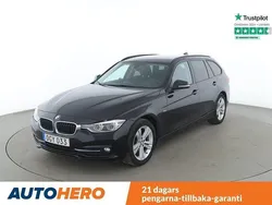 Svart Begagnad 2016 BMW 320 Sport Line Kombi | 147 000 kr (Bra pris)