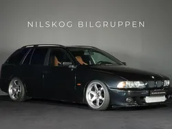 Svart Begagnad 2001 BMW 530 Kombi | 89 900 kr