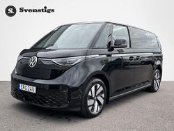 Svart Ny 2025 VW ID. Buzz Minibuss | 685 700 kr