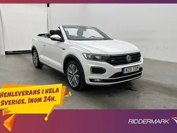 Vit Begagnad 2021 VW T-Roc Cabriolet R-line Cab | 279 900 kr