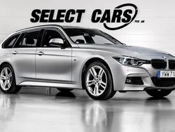 Silver (glaciär silver metallic) Begagnad 2018 BMW 320 M Sport Kombi | 269 900 kr (Marknadspris)