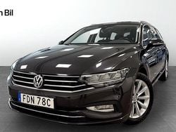Mörkgrå (mangangrå metallic) Begagnad 2019 VW Passat Business Kombi | 224 990 kr (Marknadspris)