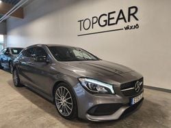 Grå Begagnad 2017 Mercedes CLA200 Shooting Brake AMG Kombi | 184 900 kr (Marknadspris)