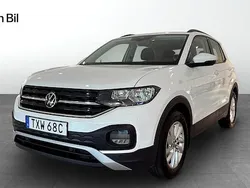 Vit Begagnad 2021 VW T-Cross Life SUV | 174 900 kr (Marknadspris)