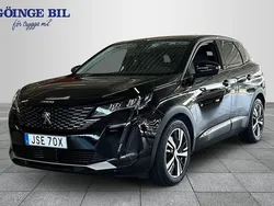 Svart Begagnad 2021 Peugeot 3008 Allure SUV | 239 000 kr (Marknadspris)