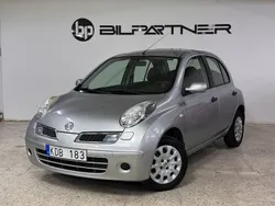 Silver Begagnad 2009 Nissan Micra Halvkombi | 39 900 kr (Marknadspris)