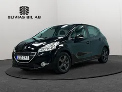 Svart Begagnad 2015 Peugeot 208 S Halvkombi | 84 400 kr (Marknadspris)