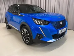 Blå Begagnad 2021 Peugeot e-2008 GT SUV | 214 700 kr (Marknadspris)
