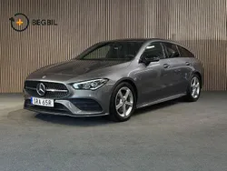 Mörkgrå Begagnad 2021 Mercedes CLA200 Shooting Brake AMG line Kombi | 299 200 kr (Marknadspris)