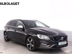 Svart Begagnad 2017 Volvo V60 R-Design Kombi | 234 800 kr (Bra pris)
