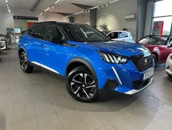 Blå Begagnad 2022 Peugeot 2008 GTi SUV | 234 900 kr (Marknadspris)
