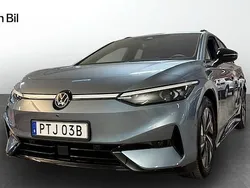 Ljusblå (stonewashed blue metallic) Begagnad 2024 VW ID.7 Pro Sedan | 579 900 kr (Lite dyr)