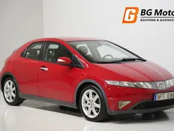 Röd Begagnad 2008 Honda Civic Sport Halvkombi | 49 900 kr (Lite dyr)