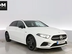 Vit Begagnad 2021 Mercedes A250 AMG line Halvkombi | 249 000 kr (Bra pris)