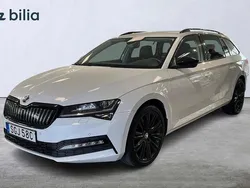 Vit Begagnad 2021 Skoda Superb Business Line Kombi | 319 900 kr (Lite dyr)