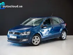 Blå Begagnad 2011 VW Polo Halvkombi | 79 800 kr (Marknadspris)