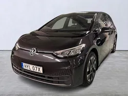 Mörkgrå (grå) Begagnad 2021 VW ID.3 Pro Performance Halvkombi | 189 000 kr (Bra pris)