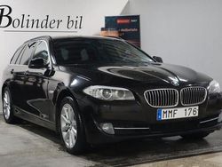 Svart Begagnad 2011 BMW 520 Kombi | 99 800 kr (Marknadspris)