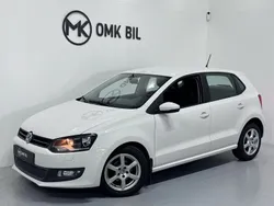 Vit Begagnad 2010 VW Polo Halvkombi | 59 900 kr (Marknadspris)