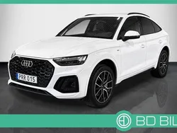 Vit Begagnad 2023 Audi Q5 Sportback S-Line SUV | 519 900 kr (Marknadspris)