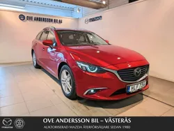 Röd Begagnad 2015 Mazda 6 Optimum Kombi | 204 900 kr (Marknadspris)