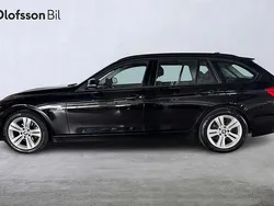 Svart Begagnad 2015 BMW 318 Sport Line Kombi | 159 000 kr (Marknadspris)