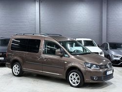 Ljusbrun (brun) Begagnad 2012 VW Caddy Maxi Life Life Minibuss | 79 900 kr