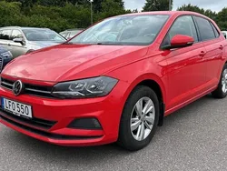Röd Begagnad 2020 VW Polo Halvkombi | 139 900 kr (Marknadspris)