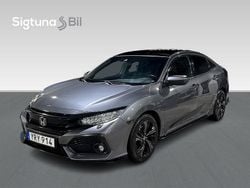 Grå Begagnad 2017 Honda Civic Halvkombi | 199 900 kr (Marknadspris)