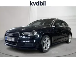Svart Begagnad 2017 Audi A3 Sportback Proline Halvkombi | 114 800 kr (Superpris)