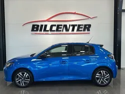 Blå Begagnad 2021 Peugeot 208 Allure Halvkombi | 164 900 kr (Lite dyr)