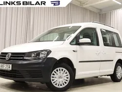 Vit Begagnad 2020 VW Caddy Minibuss | 249 900 kr (Dyr)