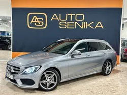 Silver Begagnad 2016 Mercedes C220 AMG Kombi | 199 900 kr (Marknadspris)
