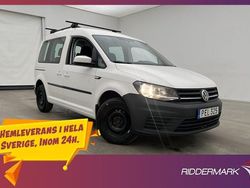 Vit Begagnad 2017 VW Caddy Life Minibuss | 164 800 kr