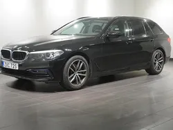 Svart Begagnad 2019 BMW 520 Sport Line Kombi | 319 400 kr (Marknadspris)
