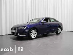 Navarrablå metallic Begagnad 2022 Audi A4 Advanced Plus Sedan | 299 500 kr (Marknadspris)