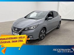 Ljusgrå Begagnad 2021 Nissan Leaf 360º Halvkombi | 199 900 kr (Marknadspris)