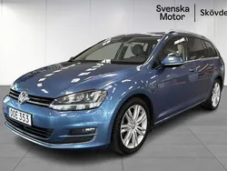 Blå Begagnad 2013 VW Golf VII Kombi | 129 200 kr (Marknadspris)