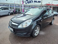 Svart Begagnad 2008 Opel Corsa Halvkombi | 19 500 kr (Bra pris)