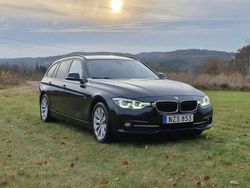 Svart Begagnad 2016 BMW 320 Sport Line Kombi | 150 000 kr (Bra pris)