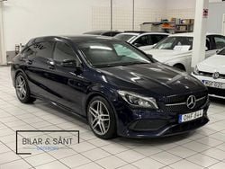 Mörkblå Begagnad 2016 Mercedes CLA220 Shooting Brake AMG Kombi | 158 900 kr (Marknadspris)