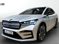 Silver Begagnad 2024 Skoda Enyaq iV RS SUV | 569 900 kr (Marknadspris)
