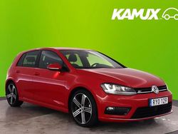 Röd Begagnad 2015 VW Golf VII R-line Halvkombi | 149 700 kr (Lite dyr)