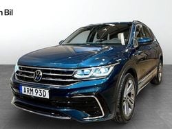 Blå Begagnad 2020 VW Tiguan R-line SUV | 369 900 kr (Dyr)