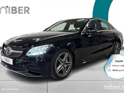 Svart Begagnad 2018 Mercedes C200 AMG Sedan | 269 900 kr (Marknadspris)