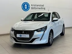 Vit Begagnad 2020 Peugeot 208 Active Halvkombi | 129 900 kr (Marknadspris)