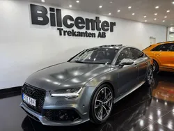 Mörkgrå Begagnad 2017 Audi RS7 Exclusive Halvkombi | 649 900 kr