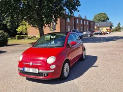 Röd Begagnad 2008 Fiat 500 Lounge Halvkombi | 32 000 kr (Superpris)
