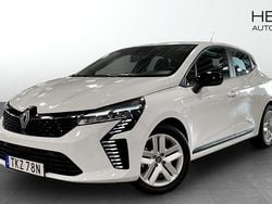 Vit (white) Begagnad 2024 Renault Clio V Evolution Halvkombi | 209 900 kr (Marknadspris)